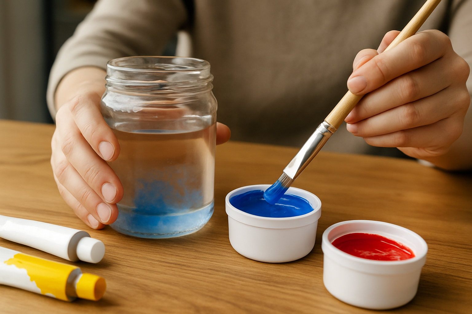 what to use to thin acrylic paint