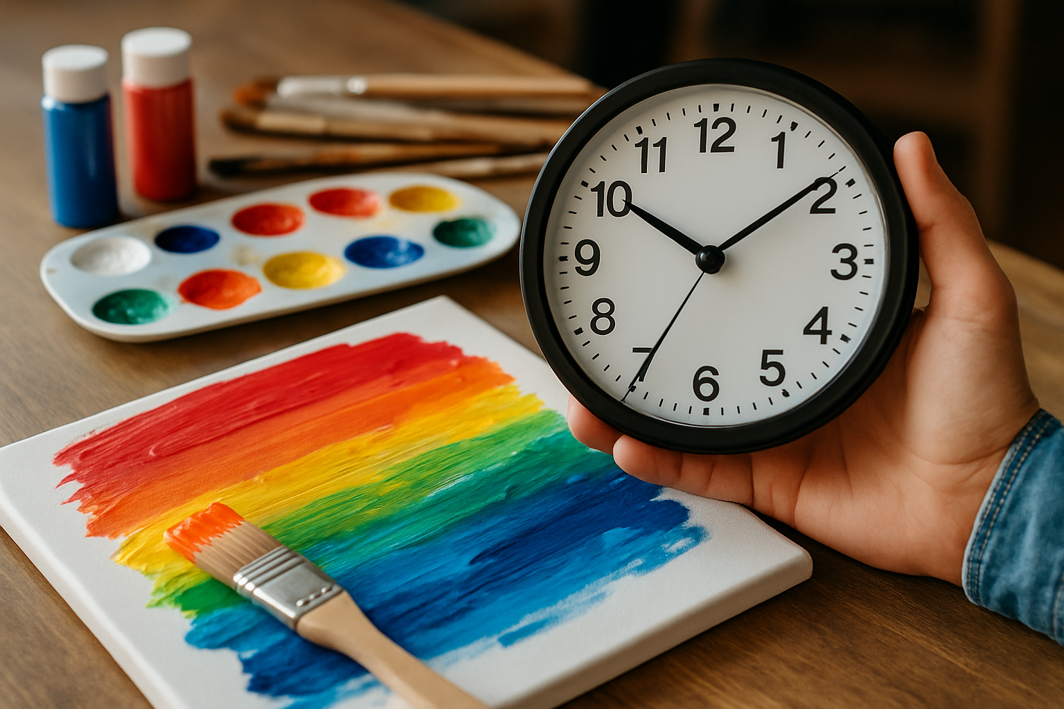 how long does it take for acrylic paint to dry