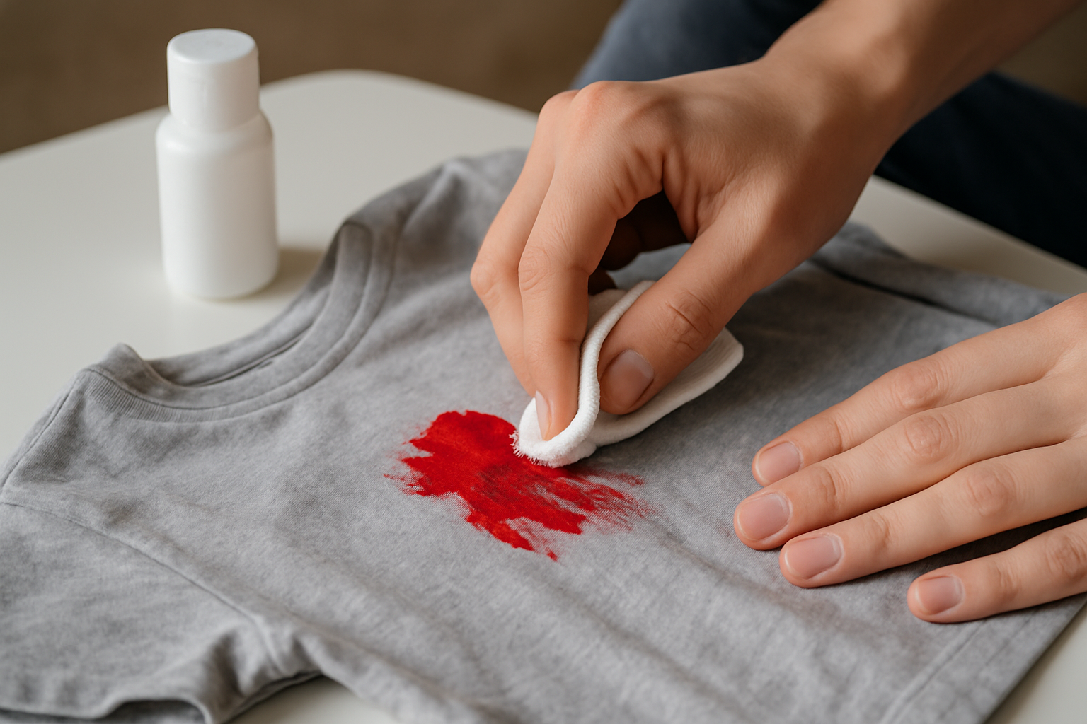how to get acrylic paint out of clothes