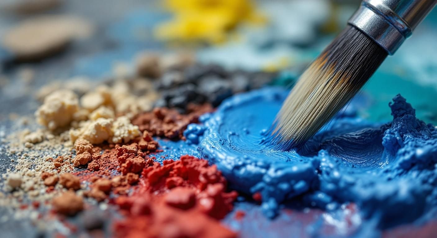 what happens when acrylic paint dries