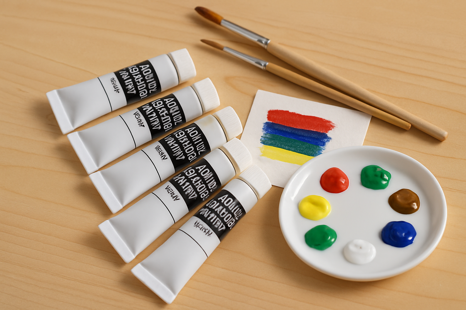 what is acrylic gouache paint