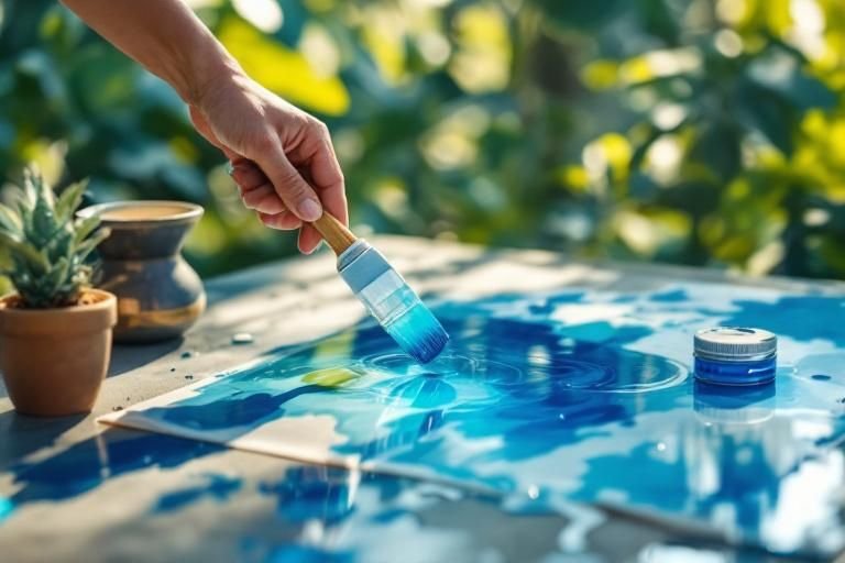 what is acrylic water based paint