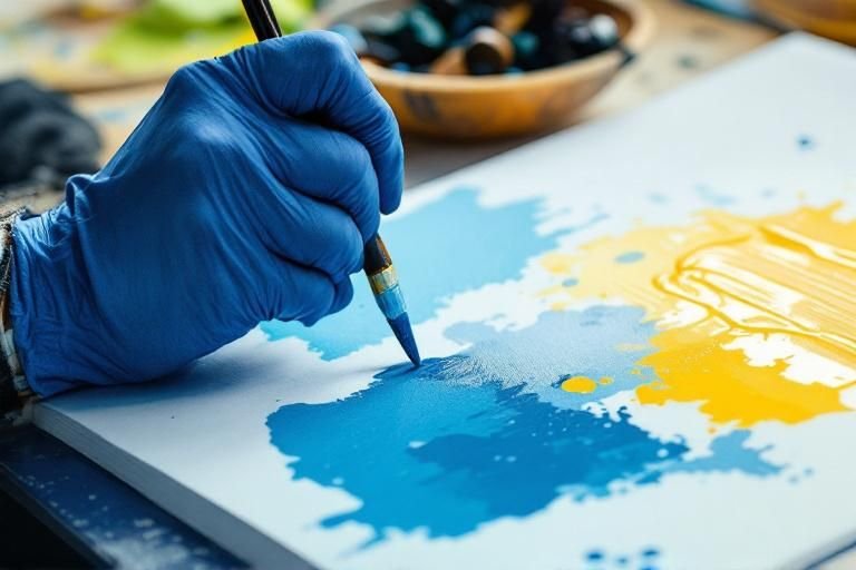 what is gouache paint vs acrylic