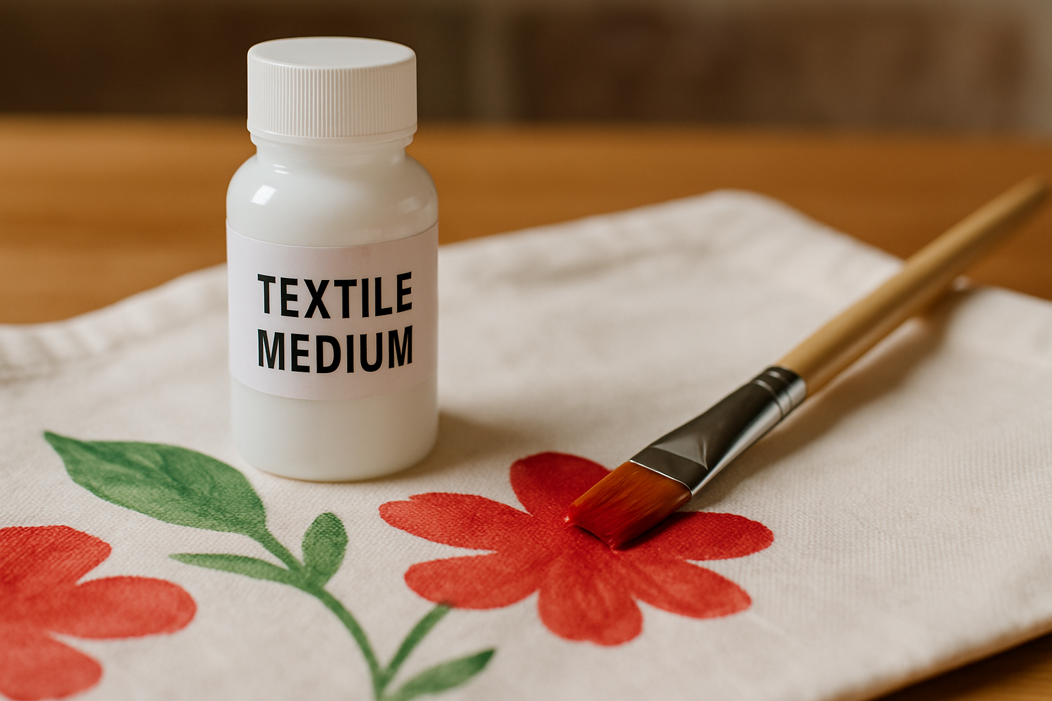 what is textile medium for acrylic paint