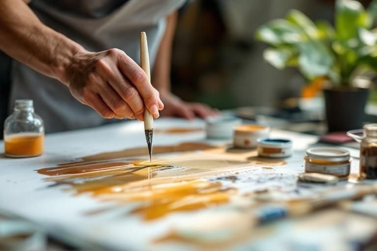 what is the binder in acrylic paint