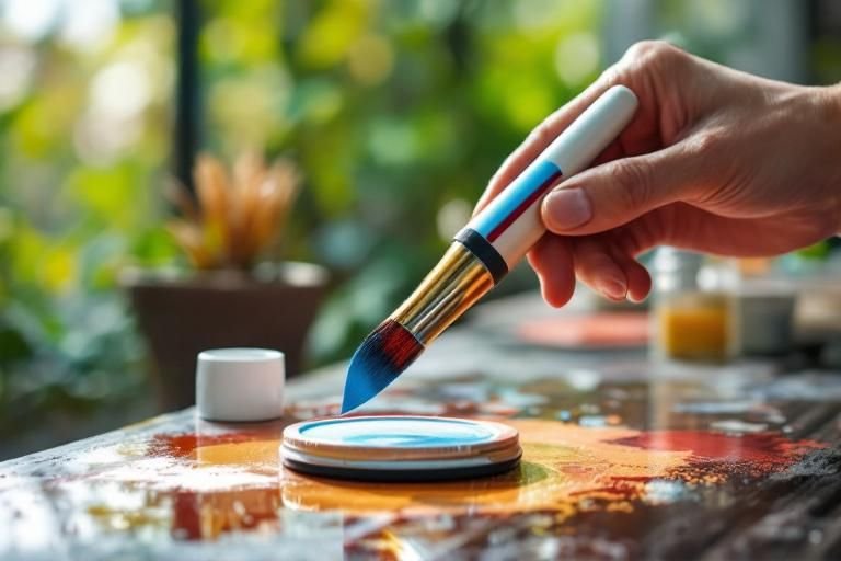 what temperature can acrylic paint withstand