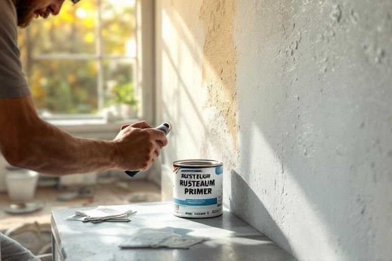 how long to let rustoleum primer dry before painting