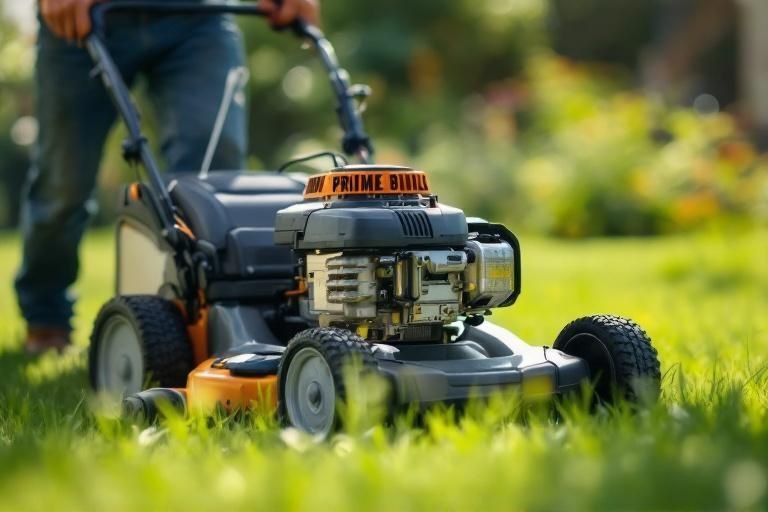 how to prime a lawn mower without primer bulb