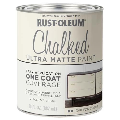 Rust-Oleum Chiffon Cream Chalked All-in-One Ultra Matte Paint