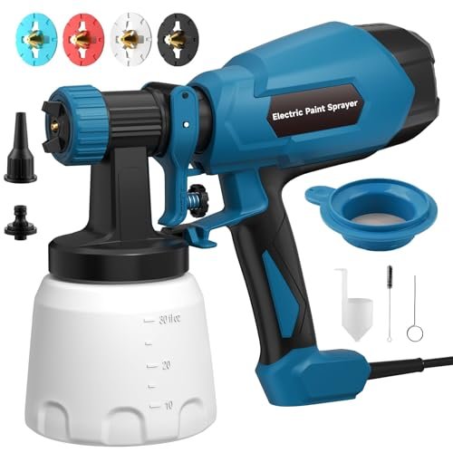 WIBENTL Paint Sprayer, Electric Spray Paint Gun