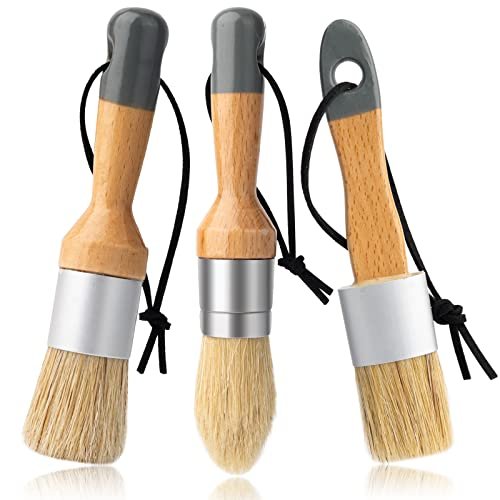 Mister Rui Chalk Wax Paint Brush, 3pcs