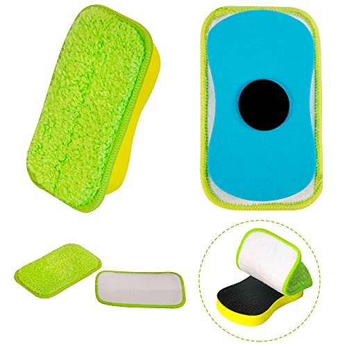 2 Packs Chalkboard Eraser Washable Microfiber Cleaning Tool