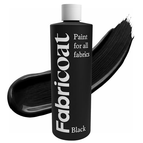 Fabricoat Black Fabric Upholstery Paint & Dye