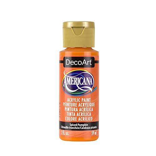 DecoArt Americana Acrylic Paint, 2-Ounce, Spiced Pumpkin
