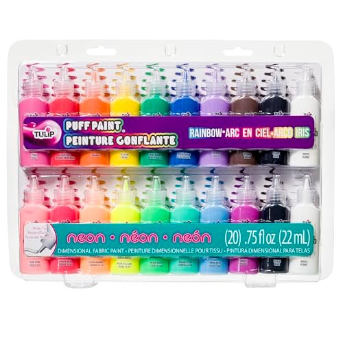 Tulip Puff Paint 20-Color Party Pack