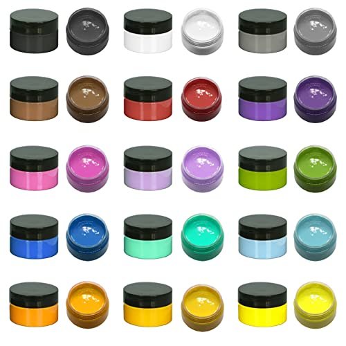 BOOLOOEN 15 Jars Chalk Paste Paint Set