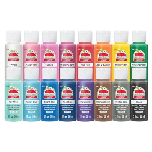 Apple Barrel, Vibrant Spectrum Collection Acrylic Craft Paint