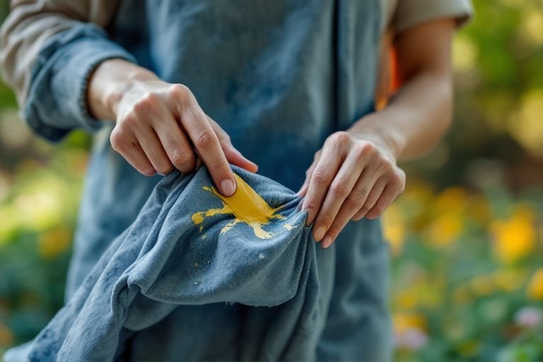 how to remove acrylic paint from clothes