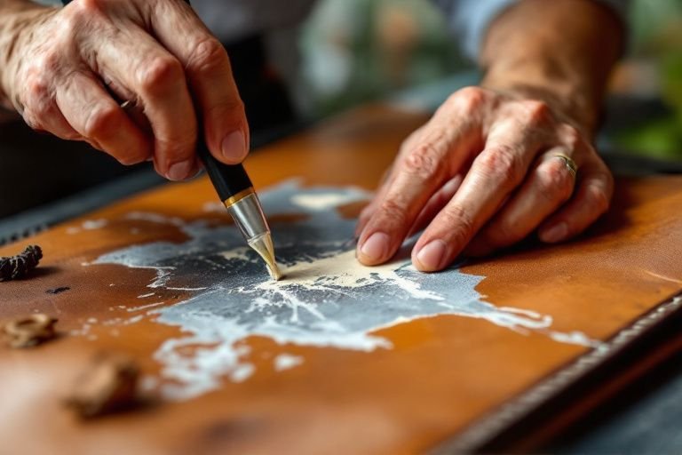 how to remove acrylic paint from leather