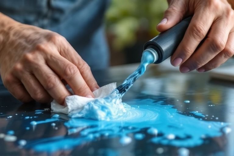 how to remove acrylic paint from plastic