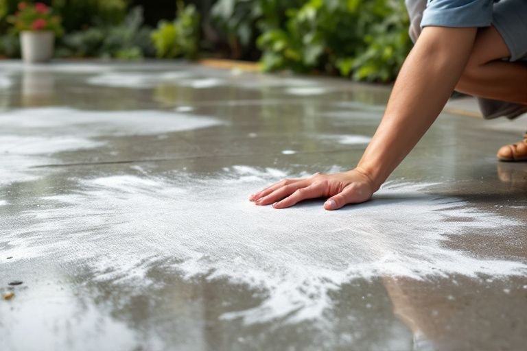 how to remove acrylic paint from concrete