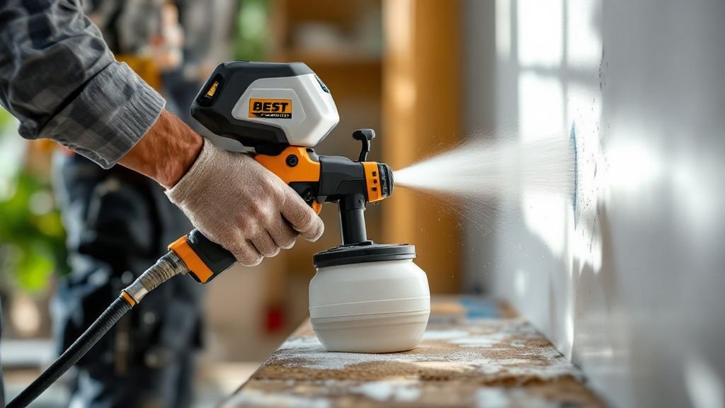 Best paint sprayer for walls and ceilings