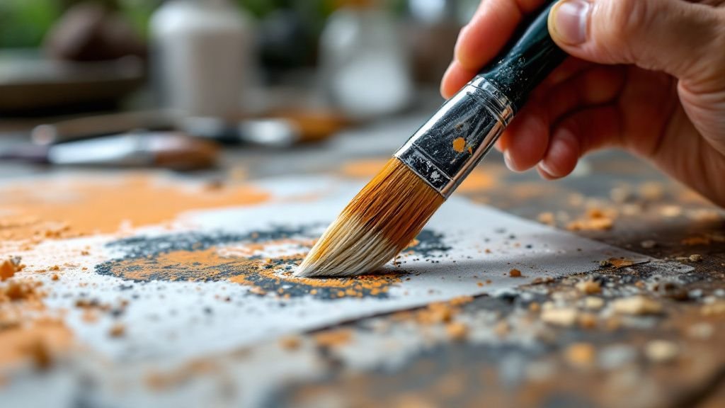 how to remove dried acrylic paint from brushes